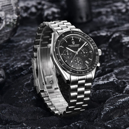PAGANI DESIGN AK Project Mars Orologi da uomo Orologio al quarzo di lusso superiore da uomo AR Sapphire Speed Cronografo sportivo con data automatica