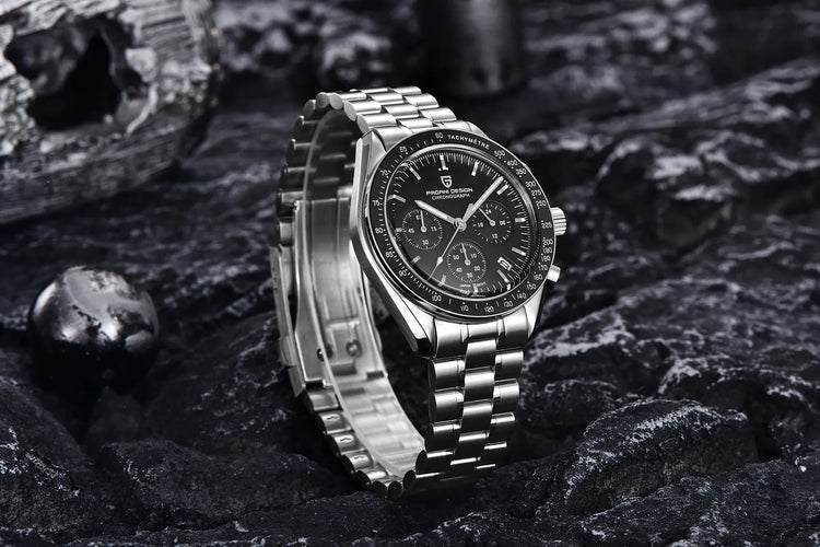 PAGANI DESIGN 2025 Nuovo progetto AK Orologi da uomo Orologio da polso al quarzo di lusso per uomo AR Sapphire Cronografo automatico con data