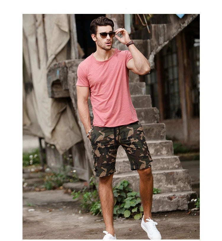 T-shirt da uomo in cotone 100% Casual morbida Fitness Estate T-shirt sottili Abbigliamento per la casa da uomo O-Collo Manica corta Soild T Shirt per uomo