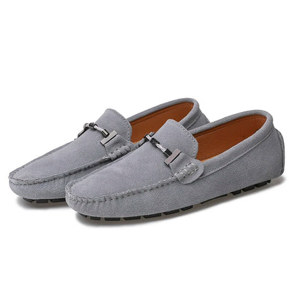 Nuovi uomini scarpe casual moda pelle scamosciata morbida mocassini da uomo mocassini per il tempo libero slip on scarpe da guida da uomo scarpe pigre fatte a mano appartamenti comodi