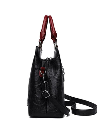 PU Leather Casual Crossbody Bags for Women Ladies Luxury Designer Tote Handbag Female Large Capacity Travel Shoulder Bag Sac PlatiNum