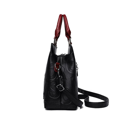 PU Leather Casual Crossbody Bags for Women Ladies Luxury Designer Tote Handbag Female Large Capacity Travel Shoulder Bag Sac PlatiNum