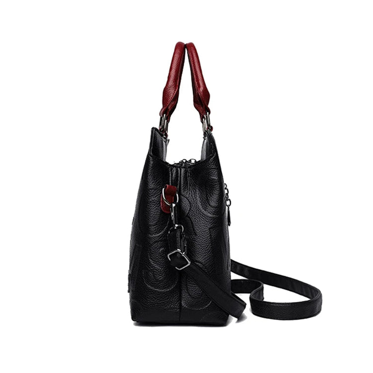 PU Leather Casual Crossbody Bags for Women Ladies Luxury Designer Tote Handbag Female Large Capacity Travel Shoulder Bag Sac PlatiNum