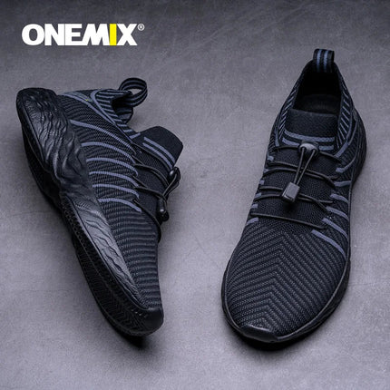 ONEMIX NUOVE Scarpe da Corsa in Offerta per Uomo, Sneakers Impermeabili e Traspiranti, Scarpe Sportive Antiscivolo da Trekking per Esterni PlatiNum
