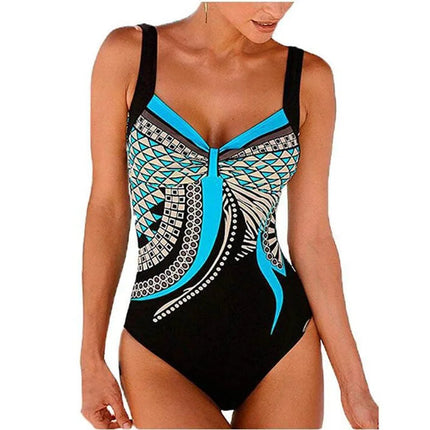 Costume da bagno bikini sexy Costumi da bagno Donna 2025 Costume intero Push Up Nuoto per abbigliamento da spiaggia Monokini Costumi da bagno taglie forti 2XL platinumshop