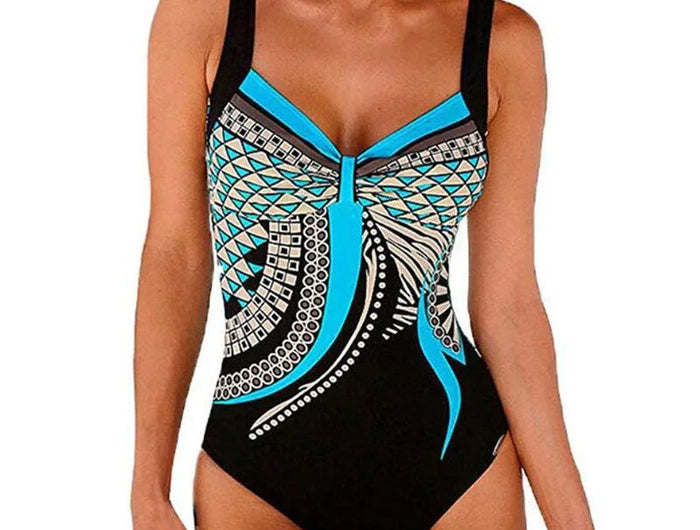 Costume da bagno bikini sexy Costumi da bagno Donna 2025 Costume intero Push Up Nuoto per abbigliamento da spiaggia Monokini Costumi da bagno taglie forti 2XL platinumshop