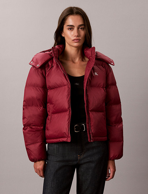 piumino corto rhododendron da donne calvin klein jeans