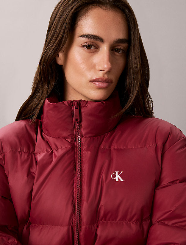 piumino corto rhododendron da donne calvin klein jeans