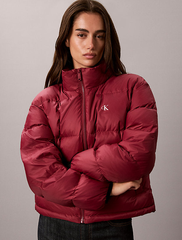 piumino corto rhododendron da donne calvin klein jeans