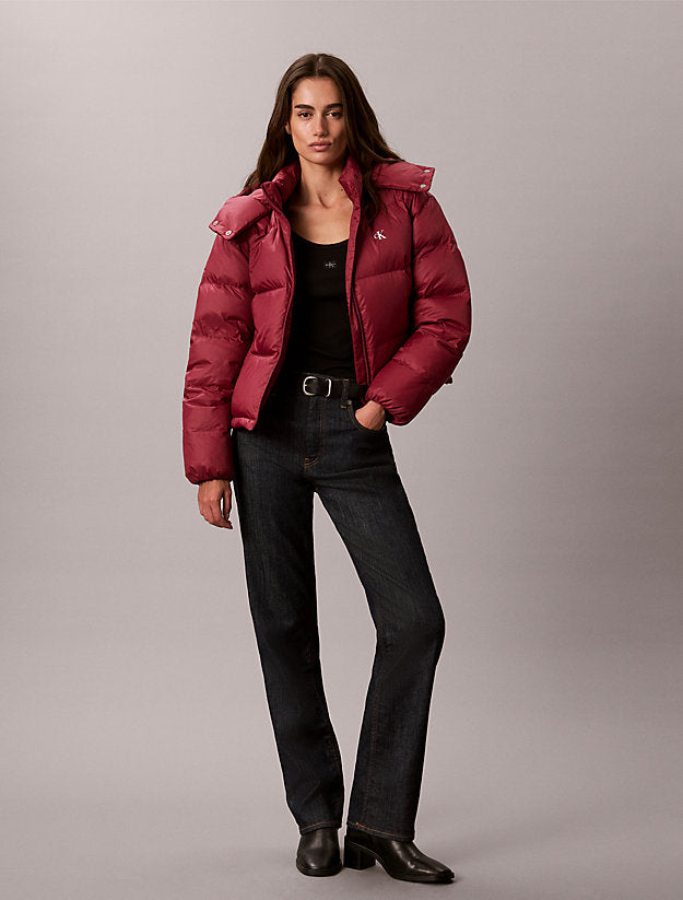 piumino corto rhododendron da donne calvin klein jeans