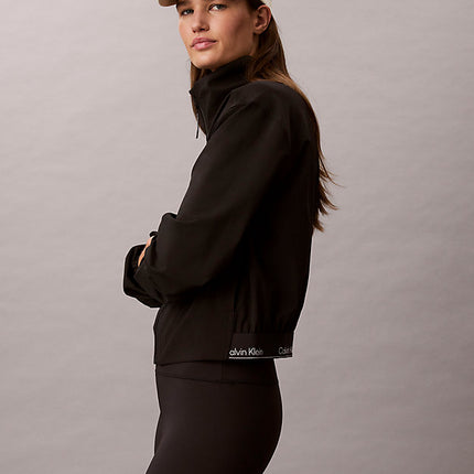 giubbotto sportivo antivento impermeabile black da donne ck sport
