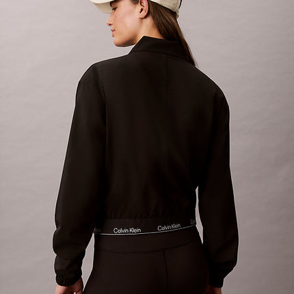 giubbotto sportivo antivento impermeabile black da donne ck sport