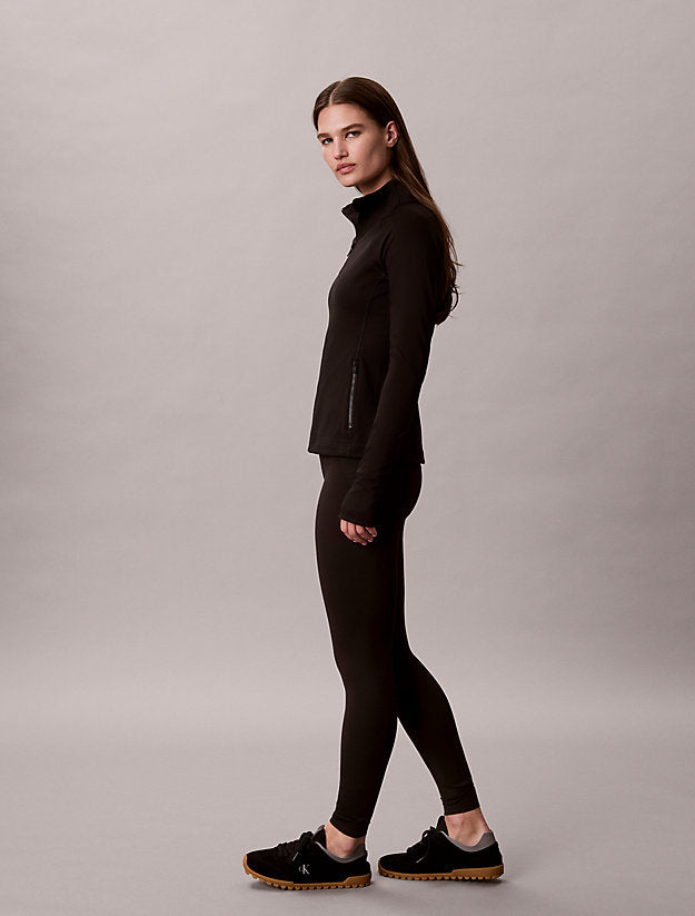 giacca sportiva morbida black da donne 