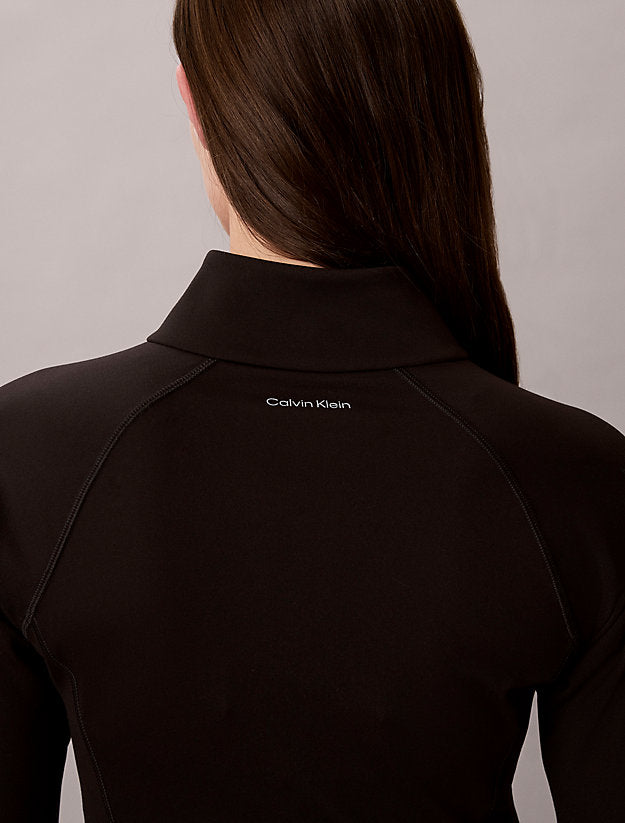 giacca sportiva morbida black da donne 