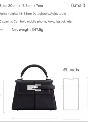 Borsa con Manico Superiore JW PEI Elise, Mini Borsa a Tracolla da Donna con Manico e Tracolla, Elegante Borsetta per Lavoro e Uso Quotidiano