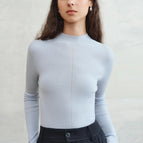 Half Neck-Blue / XL