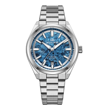 AddiesKIN K006 Men Watch BGW9 Luminous 20Bar Waterproof Ice Crystal Titanium Dial Sapphire Glass 9015 Mechanical Automatic Watch