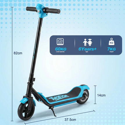 Monopattino Elettrico TWOFISH Q1 per Bambini |   Motore da 110W, Ruote da 6,5 Pollici, 15KM/H, Autonomia 5-18KM, Colore Rosa-Nero