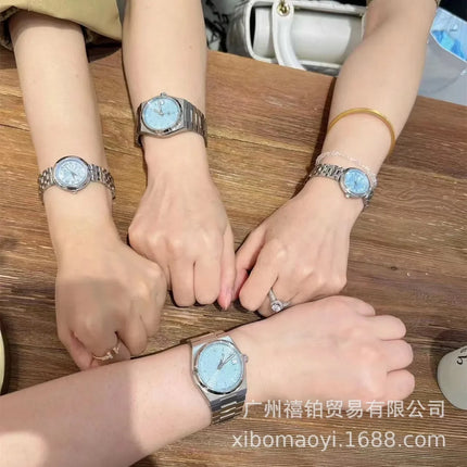 Orologio da Polso Serie PRX con Cinturino in Acciaio, Modello Super Player, per Uomo e Donna, con Calendario, Stile Semplice e alla Moda, Regalo di Compleanno, Idea Regalo per Lui e per Lei