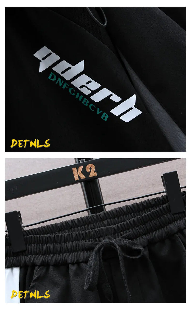 Casual Hooded Jackets And Pants Tracksuit Men's Clothing Sets 2026 Spring Autumn Youth Outdoor Sportswear 2 Pieces Coats Top Set