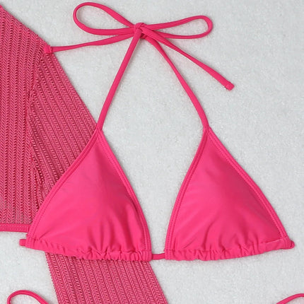 2026 Bikini sexy Costumi da bagno femminili Costumi da bagno a tre pezzi da donna Costumi da bagno da spiaggia Costumi da bagno Bikini brasiliano Set Bagnante da piscina platinumshop