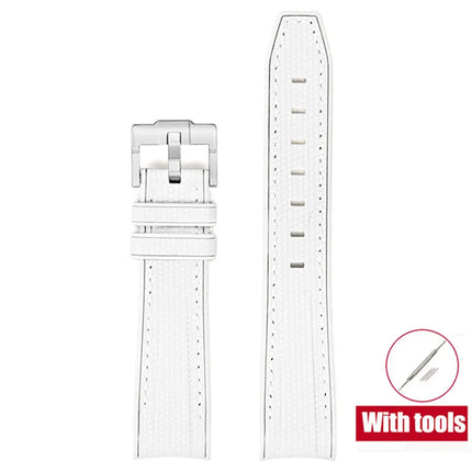 Cinturino in gomma per Swatch X Omega Joint MoonSwatch Cinturino sportivo impermeabile da 20 mm Cinturino con estremità curva in silicone per uomo donna platinumshop