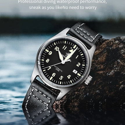 ADDIESDIVE Watches For Men C3 Super Luminous 200m Waterproof  Japan 8215 316L Stainless Reloj Hombre Automatic Mechanical Watch