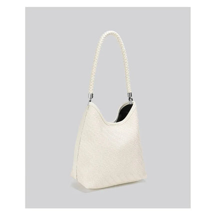 CEEKAY 2026 New Woven Hobo Bag, Retro Herringbone Texture Shoulder Bag with Woven Handle, Casual Women's Tote Bag