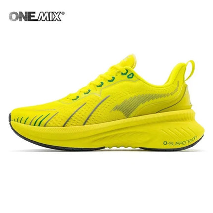 ONEMIX Scarpe da corsa per uomo Allenamento atletico Scarpe da tennis sportive da uomo Scarpe da ginnastica da passeggio resistenti all'usura antiscivolo per esterni PlatiNum