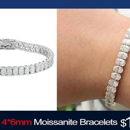 1-4ct Oval Cut Moissanite Stud Earring for Women Men D Color Sparkling Diamond 925 Sterling Silver Ear Studs Party Jewelry Gifts PlatiNum
