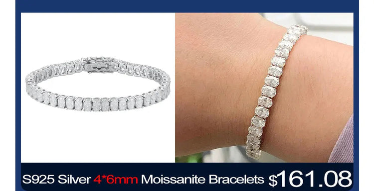 1-4ct Oval Cut Moissanite Stud Earring for Women Men D Color Sparkling Diamond 925 Sterling Silver Ear Studs Party Jewelry Gifts PlatiNum