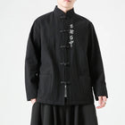 Camicie Uomo Abiti tradizionali cinesi Cotone Autunno Primavera Capispalla casual Maschile Cotone Lino Camicia di grandi dimensioni Kungfu Giacche da uomo