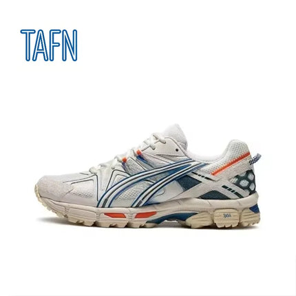 Scarpe stile retrò atletico con suola segmentata antiscivolo, adatte per jogging, attività all'aperto, uscite casual e fitness per adulti.
