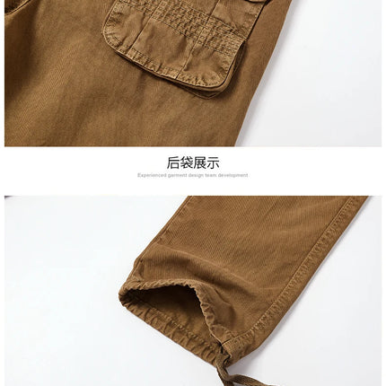 Taglia 28-40 pantaloni tattici militari da uomo tuta lavata multitasche da uomo pantaloni larghi in cotone pantaloni cargo maschili per uomo pantaloni uomo