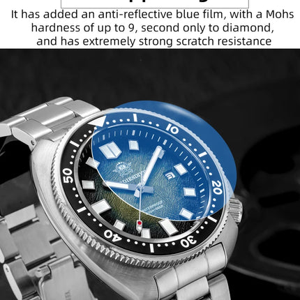 ADDIESDIVE NEW Men's Watch Sapphire Glass AR Coated Quartz Watches AD2511 Reloj Hombre 20Bar Waterproof Luminous Diving Watches