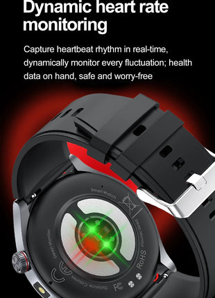 Nuovo Smartwatch 2026 per Analisi del Grasso Corporeo, ECG+PPG, Acido Urico, Pressione Sanguigna, Ossigeno nel Sangue, Orologio con Chiamate per Uomini e Donne platinumshop