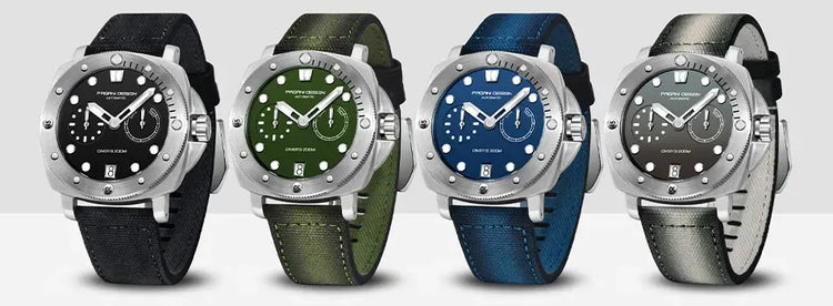 Orologi da Polso Meccanici PAGANI DESIGN con Vetro Zaffiro e Rivestimento AR, Orologio di Lusso da Uomo, Movimento CAL.2C10