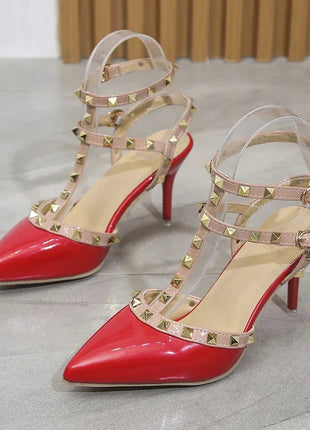 Scarpe donna 2022 estate donna tacchi alti scarpe di san valentino décolleté a punta femminile per scarpe da donna Zapatos Chaussure Femme platinumshop