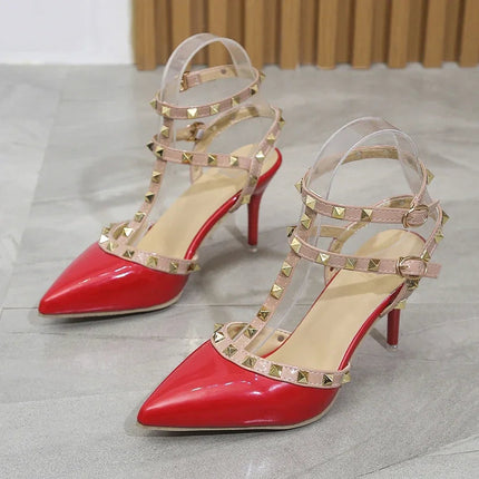 Scarpe donna 2022 estate donna tacchi alti scarpe di san valentino décolleté a punta femminile per scarpe da donna Zapatos Chaussure Femme platinumshop