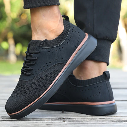 Spring and Autumn Men's Breathable Sports Shoes, Fashionable Casual Dress Shoes, Oxford Elegant Men's Shoes, Men's Loafers 2025