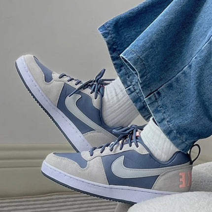 Scarpe da ginnastica Nike unisex Court Borough Retro, scarpe sportive casual basse, traspiranti e resistenti all'usura 861533-400 platinumshop