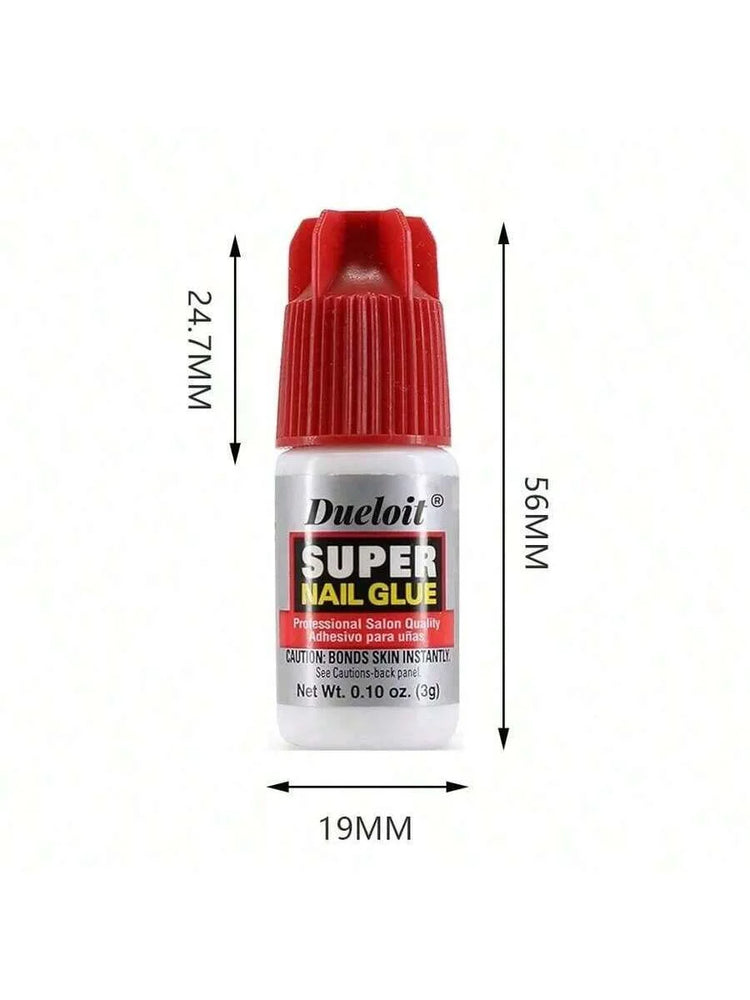 3g Professional Press-On Nails Adhesive Glue Nail Art Glue Durable Manicure Tool for Attaching Nail Plates