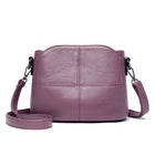 Women's Bags Retro Design Crossbody Bag Trend Quality PU Leather Bucket Shoulder Bags Small Handbags for Women PlatiNum