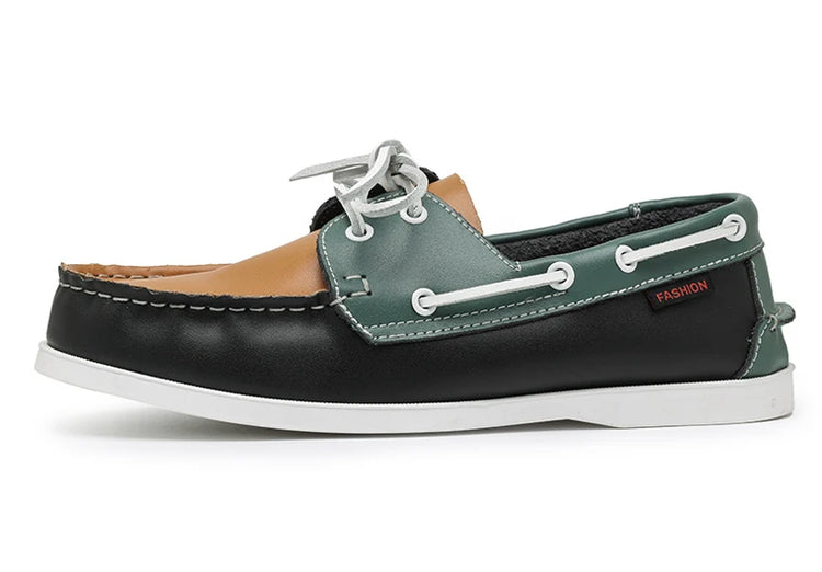 Moda uomo scarpe da barca scarpe da ponte Casual in pelle 2023 mocassini primavera autunno Designer di marca di lusso antiscivolo vendita calda