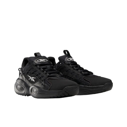 Reebok Solution Vintage Basketball Shoes Unisex Mid Top Extreme Night Black GY0933