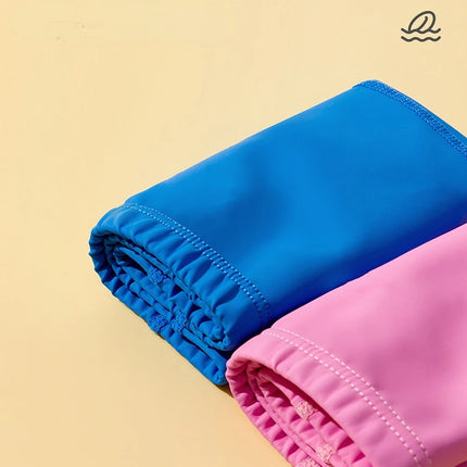 Bonnet de bain pour filles, dessin animé mignon, étanche, protection des oreilles, haute élasticité, chapeau de natation pour enfants, garçons, accessoires de natation pour bébés