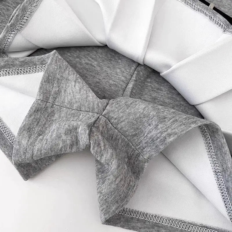 Womens Shorts Autumn Winter Belt High Waist Fluffy Pleated A-line Short Pants Korean Fashion Sexy Y2k All Match Clothes