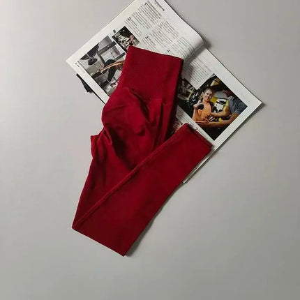 Seamless Sport Yoga High Waist Pants Leggings Sport See Through Yoga Gym Running Quick Dry Pants Scrunch Butt Pants PlatiNum