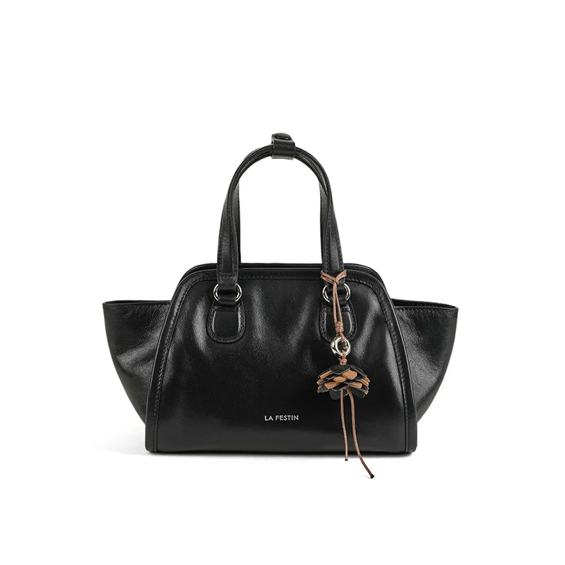 LA FESTIN Original Brand Women's Bag Shoulder Bag Leather Handbag 2025 New Dumpling Bag Fashion Crossbody Bag Lady Wallet