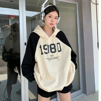 Deeptown Kawaii Duck Hoodies Women Long Sleeve Cute Tops Emo Clothes Korean 2023 Fashion Winter Yellow Casual Pullover Soft Girl